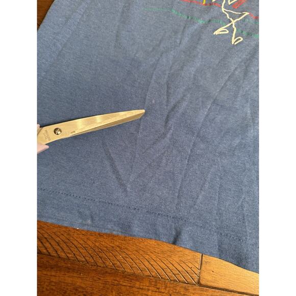 Vintage Screen Stars USA Made Large Fishing Wife T Shirt *Runs SmallSee Measure* - Picture 4 of 8